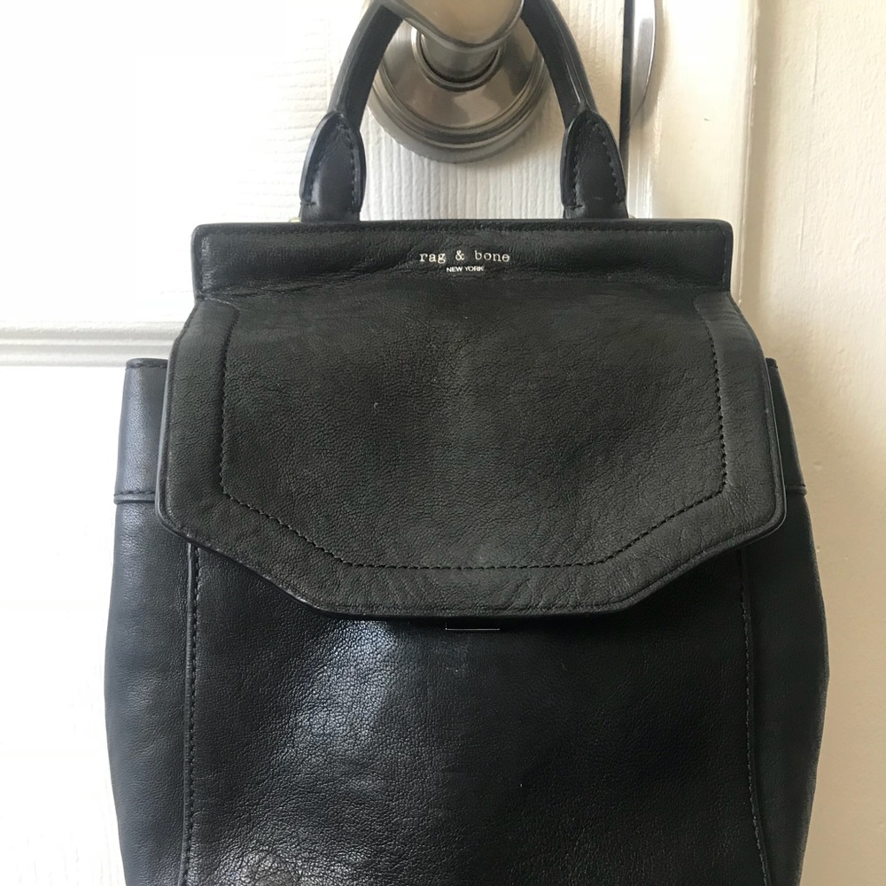 Rag & bone Small Pilot Leather Backpack